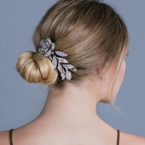 Never Worn Soho Style Pink Dancing with the Stars Rose Barrette - Picture 5 of 6